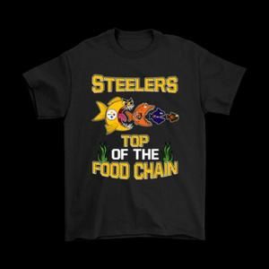 Pittsburgh Steelers Top Of The Food Chain Funny Fan Shirt